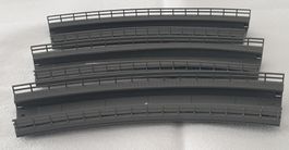 Märklin 74623 Rampenstück gebogen, C- Gleis, 3 Stk.