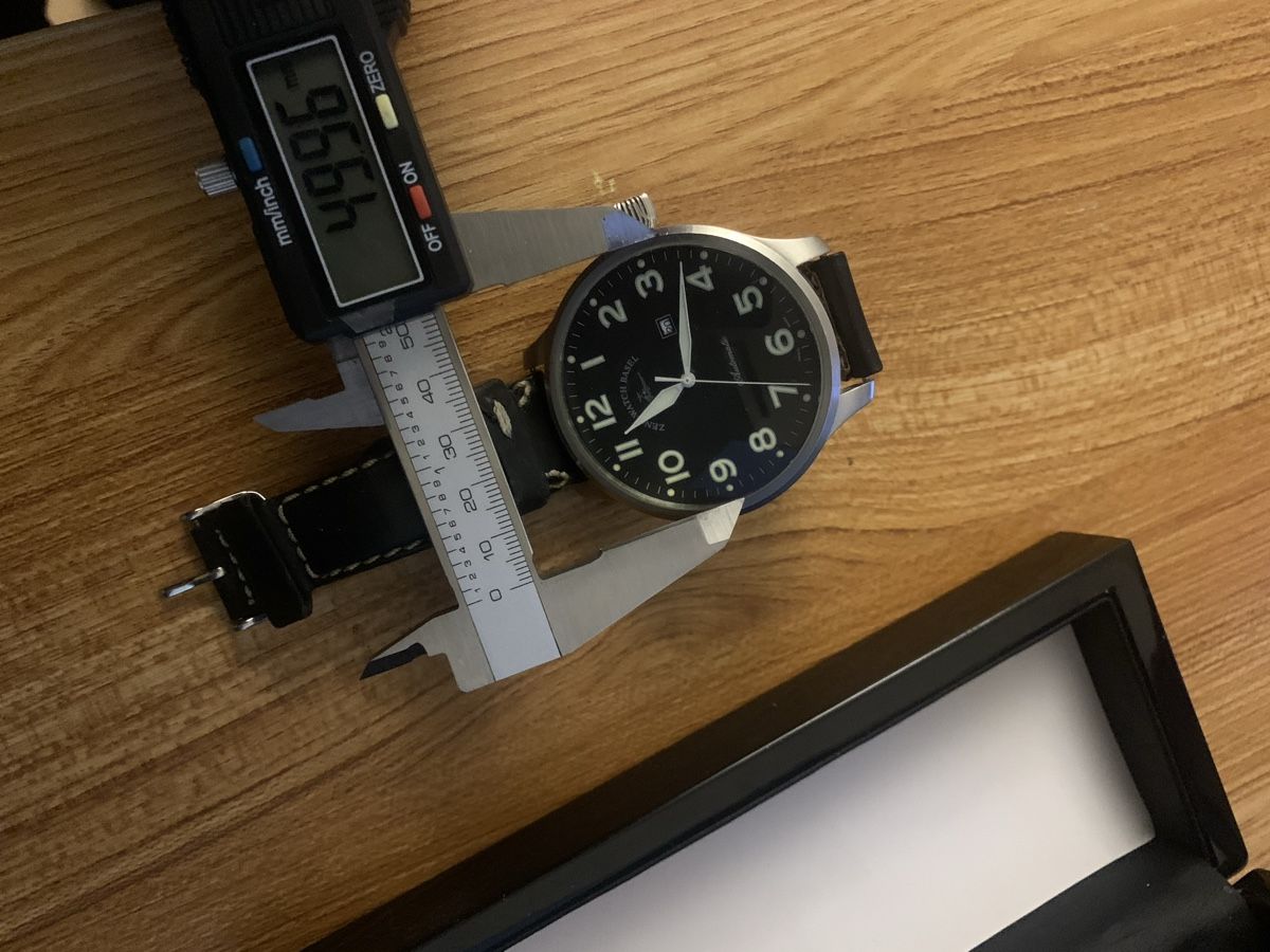 Zeno Orologi: Zeno-Watch Basel Fliegeruhr Automatik mit überdim. Display – Usato da Gebenstorf venduto da RetroFuture 5