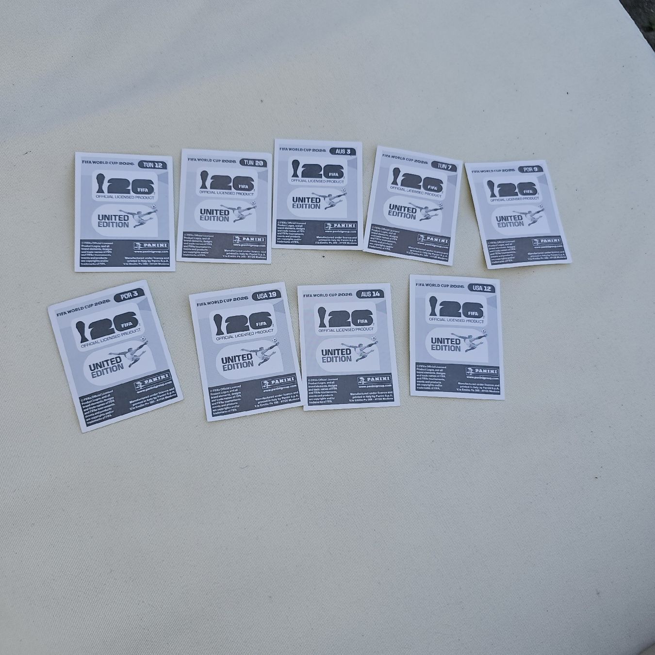 Panini Carte collezionabili: Panini – Nuovo (secondo la descrizione) da Plan les ouates venduto da Braun_charly 1