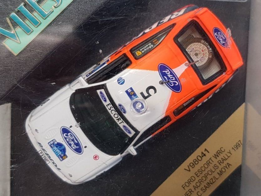 Miniature IXO 1/18 - Ford Escort WRC #6 Rallye Acropole 1997 - Kankkunen
