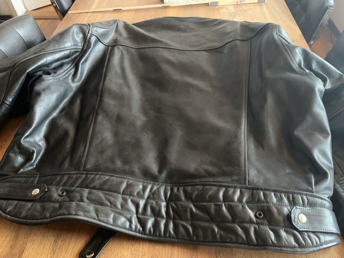 Vestes: Motorradjacke 5XL Leder schwarz  – Neuf (Voir description) à Aarberg par Jakaro 7