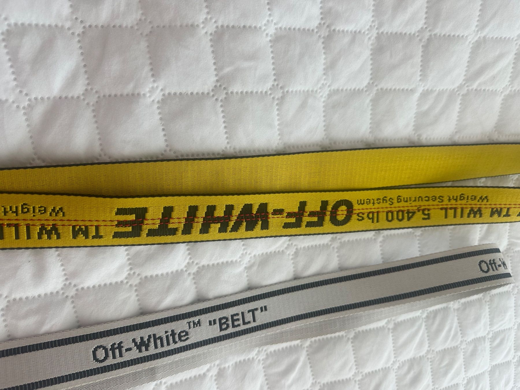 Off-White Gürtel: 2x Off-White Gürtel – Gebraucht aus Monte Carasso von cilliss 4