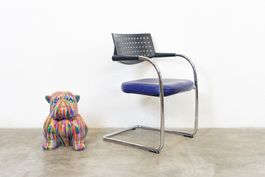 Vitra Visavis Freischwinger Leder Büro