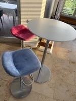 2x Walter Knoll Turtle ORGINAL Barhocker UND 1x Hochtisch