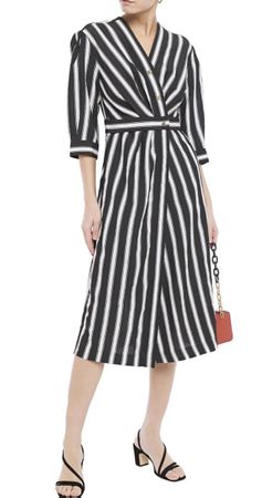 Sandro Elegant Midi Dress [Rrp $421]