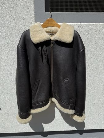Lederjacke Type B-3 US Army Fliegerjacke guter Zustand