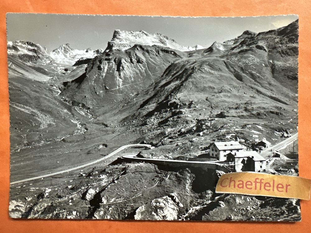 AONP1-0026-ITALIE - Julierpass 2284 M - Mit Piz La Valetta Ein Piz