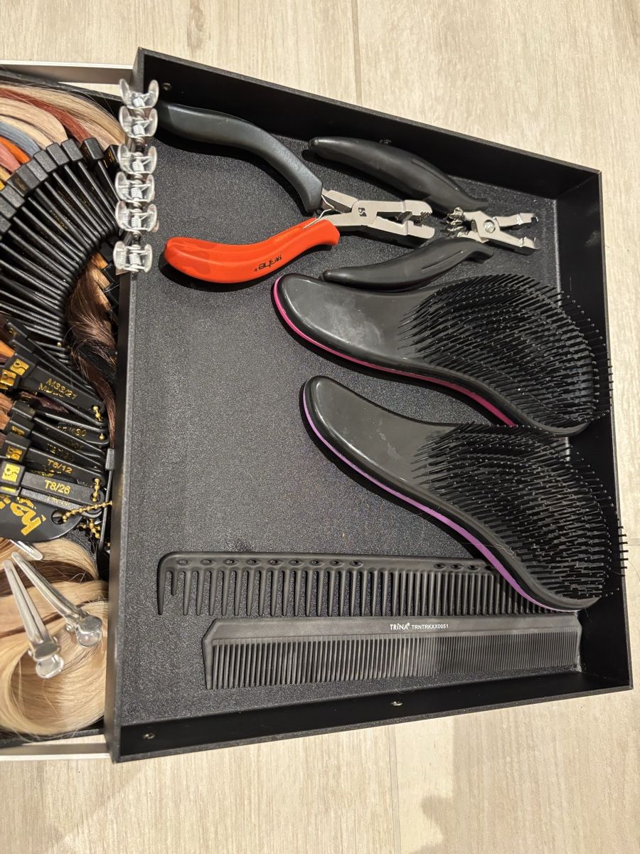 Valigie: Hair Extensions Set Koffer – Nuovo (secondo la descrizione) da Biel-Benken BL venduto da Pepsi23 3