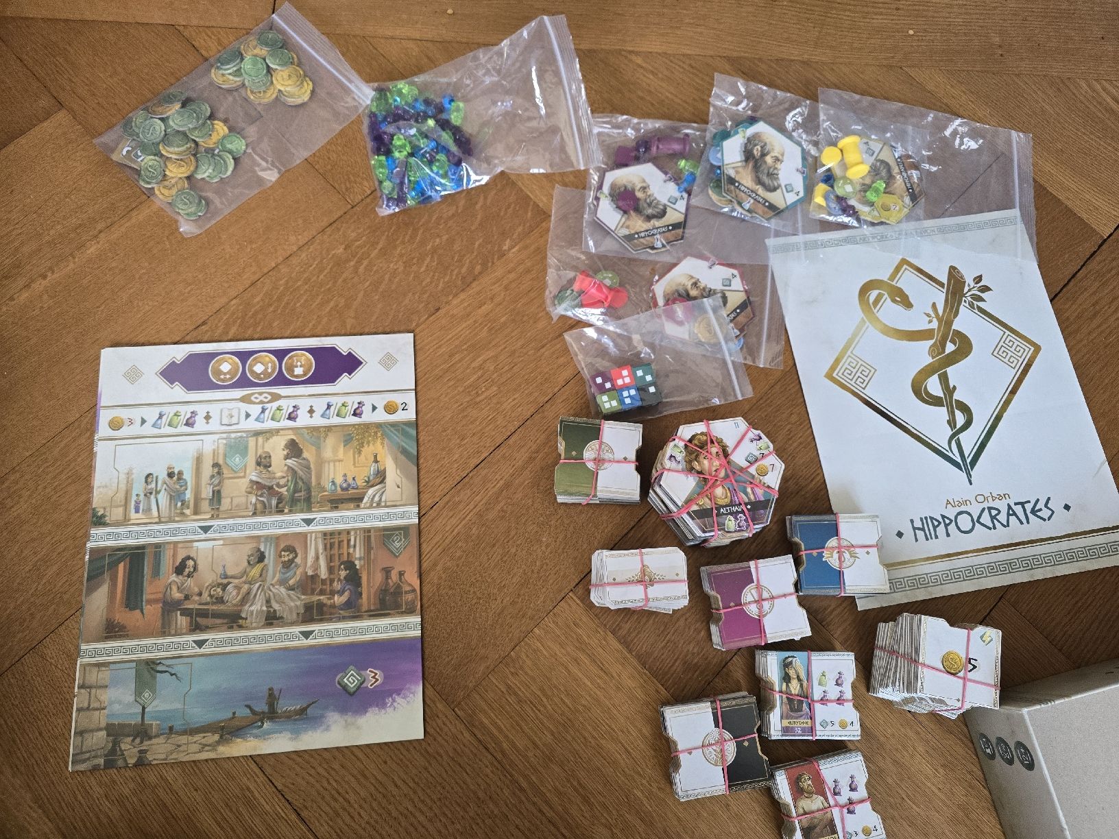 Giochi: Hippocrates board game – Usato da Bern venduto da Callosomia 2