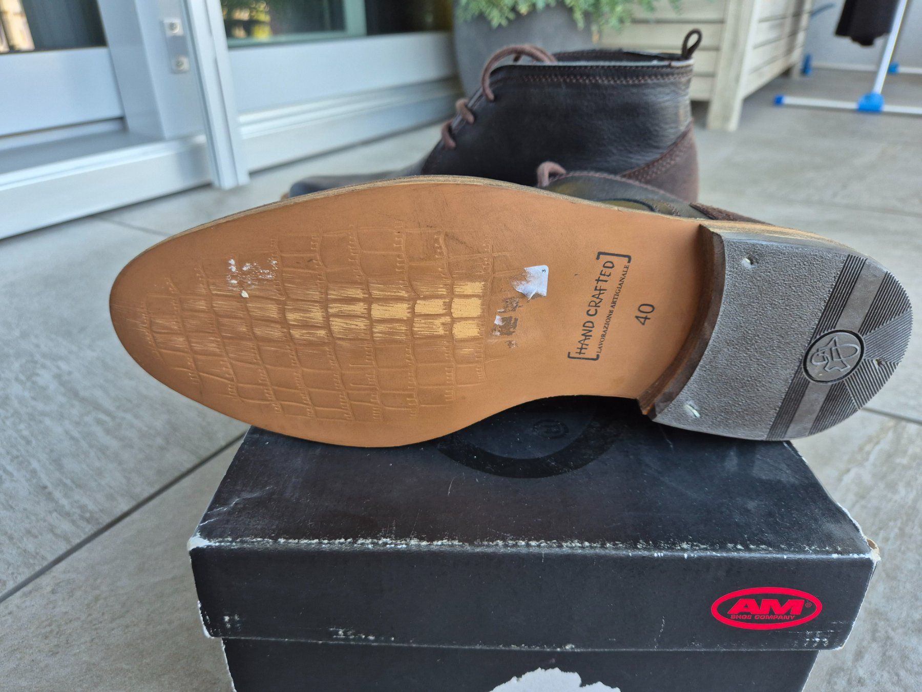 Scarpe da uomo: Bottines homme cuir  taille 40 - NEUF – Nuovo e nell'imballaggio originale da Genève venduto da Talhinho 2