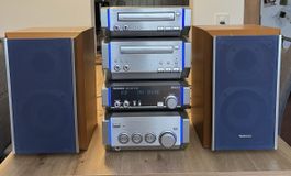 Technics Stereoanlage mit CD und Boxen