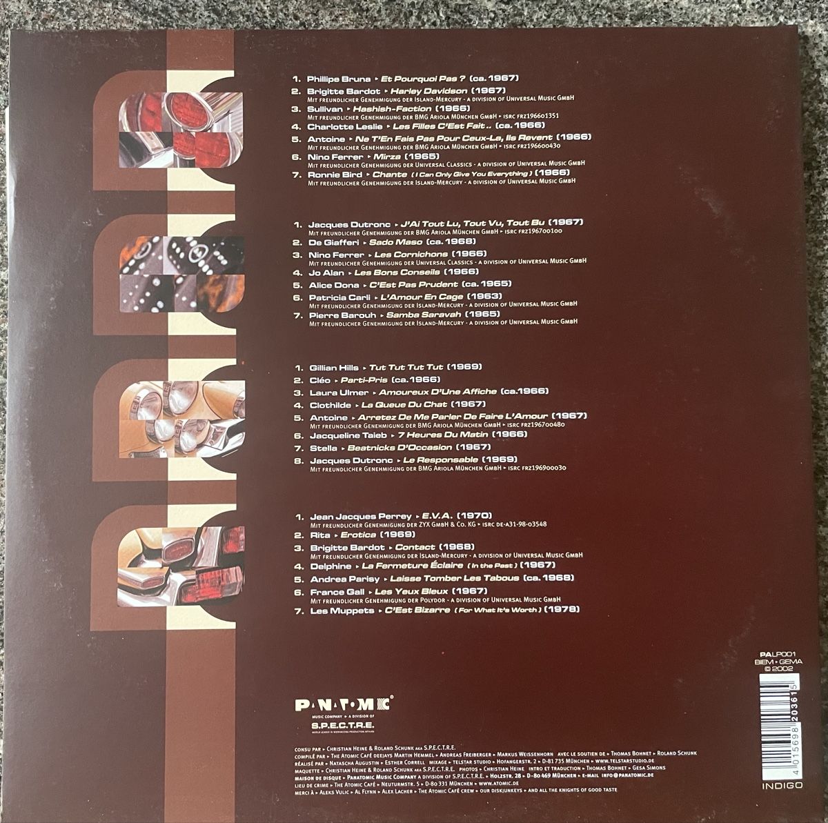 Dischi in vinile: The Atomic Café - french cuts - 2 Vinyl LP  – Usato da Olten venduto da Bluespapst 1