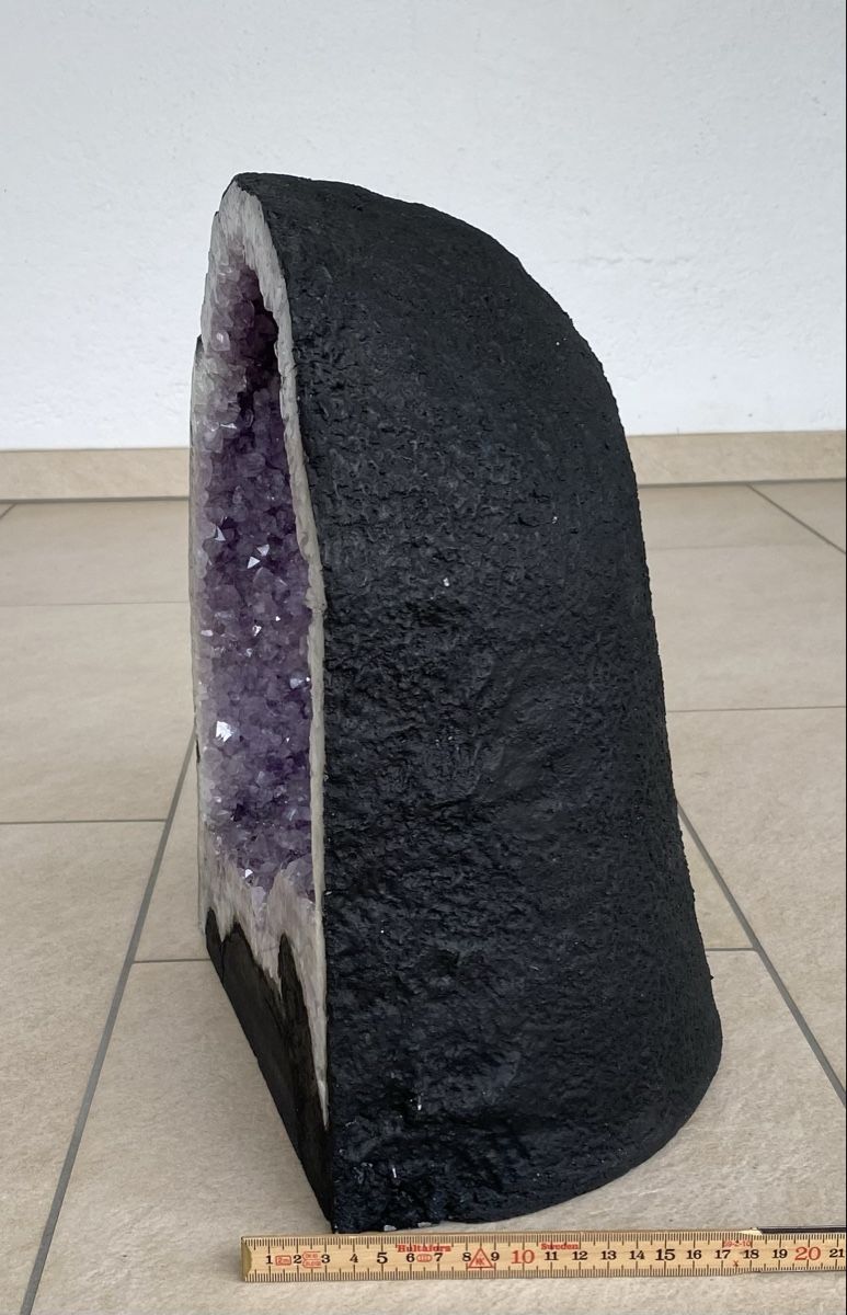 Minerali & Pietre curative: Grosse wunderschöne Amethyst Druse – Usato da Selzach venduto da 321compac 7