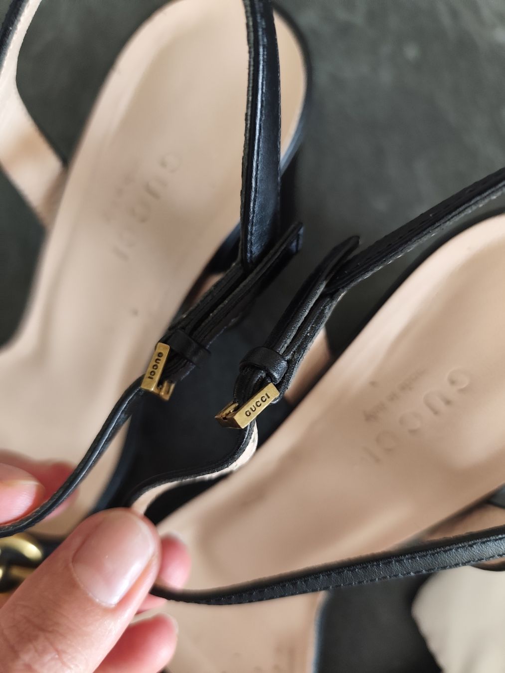 Gucci Scarpe da donna: Gucci sandale Marmont 36 – Usato da Martigny venduto da Vintage-23 2