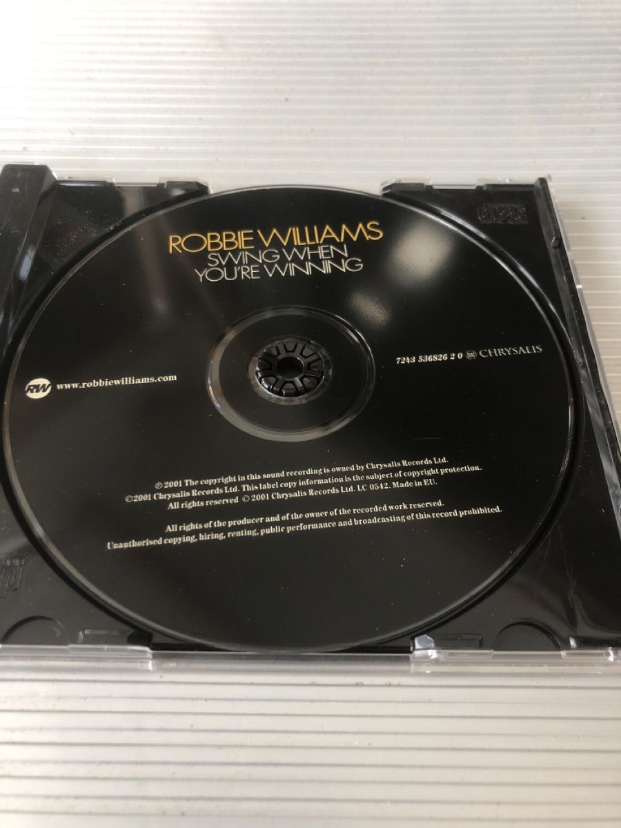 CD: Robbie Williams - Swing When You're Winning – Usato da Flaach venduto da rubo7 1