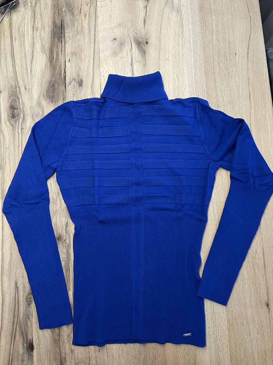 Morgan Maglioni & Felpe: Morgan Rollkragenpullover, blau, Grösse M – Usato da Glattbrugg venduto da SMusic98