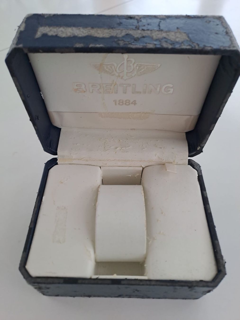 Breitling Scatole porta orologi: Breitling Uhrenbox aus den 80er Jahren – Usato da La Neuveville venduto da austinpowers70 1