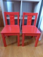 IKEA Kritter Kinderstühle 2x Rot