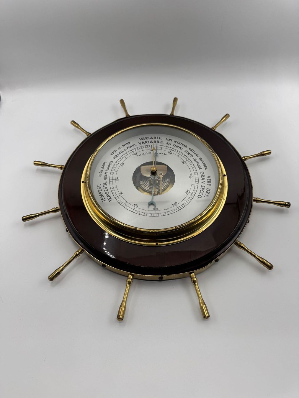 Sonstige antike Technik & Geräte: Schönes Barometer im Schiffsdesign - Wetterinstrument – Gebraucht aus Sachseln von BONATI01