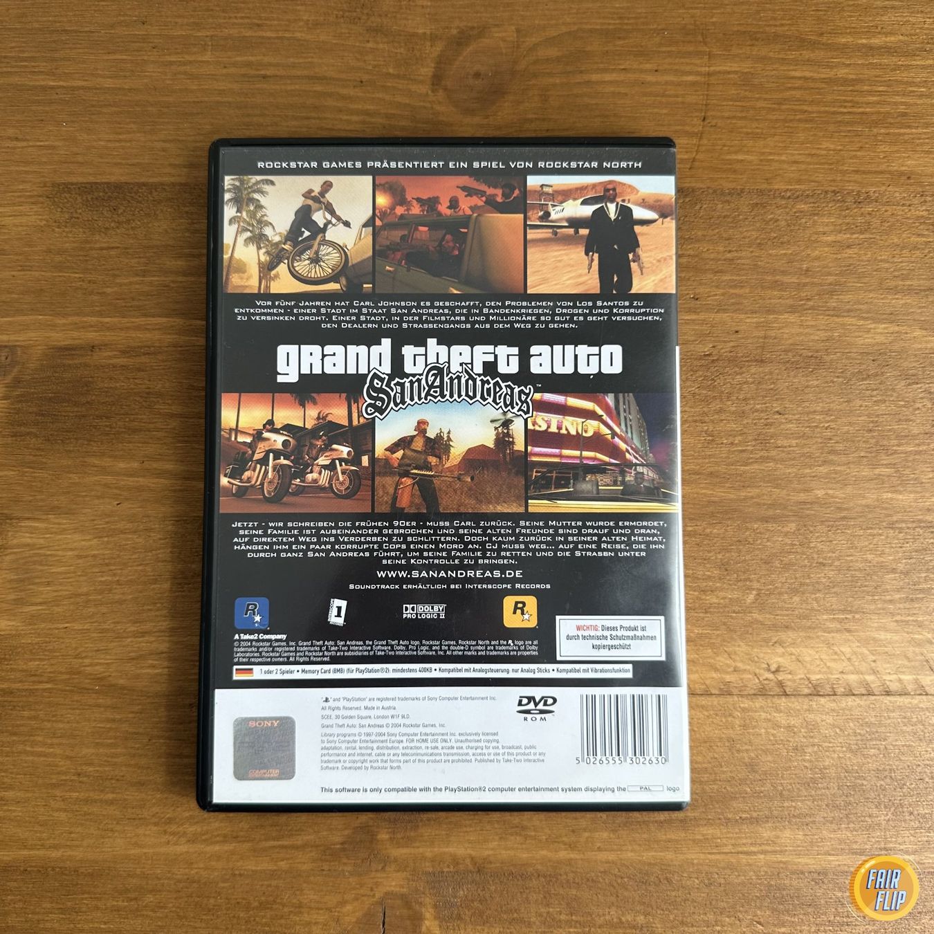 Jeux: PS2 Grand Theft Auto San Andreas – D'occasion à Luzern par fairflip 2