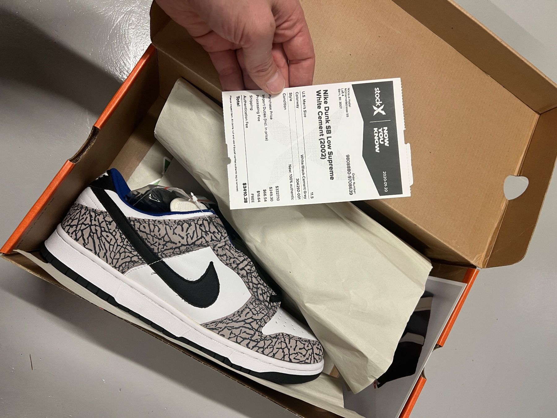 Nike Scarpe da uomo: Nike x Supreme Sneaker Sammlung 2002 - 2022 – Nuovo e nell'imballaggio originale da Bern venduto da ElevenFive 4