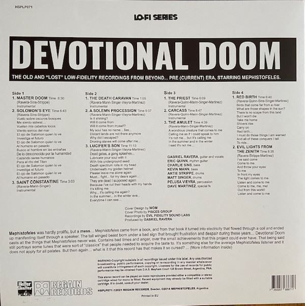 Schallplatten: Mephistofeles – Devotional Doom [White LP] – Neu (gemäss Beschreibung) aus Tamins von Dark-Skull-Vinyl 1