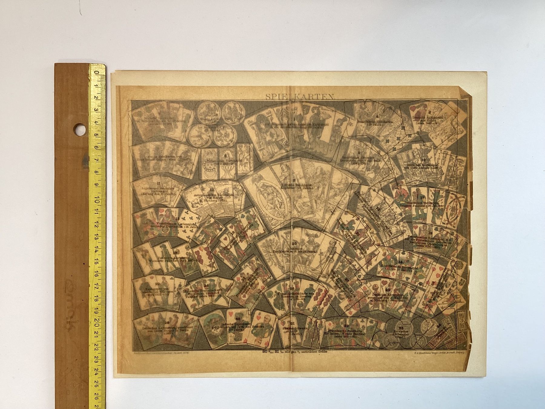 Giochi: Antike Spielkarten Darstellung Chromlithographie – Usato da Eglisau venduto da mar_5rn2 3