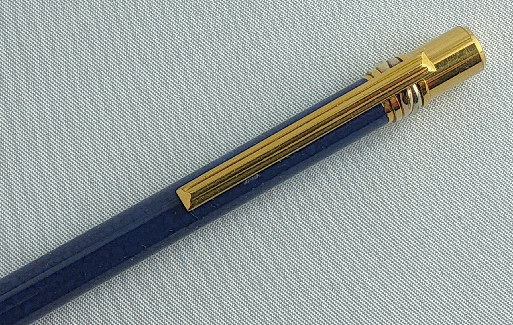 Cartier Penna & Evidenziatori: MUST DE CARTIER Kugelschreiber TRINITY - Blue Lacquer – Usato da Thalwil venduto da freespirit-jp 5