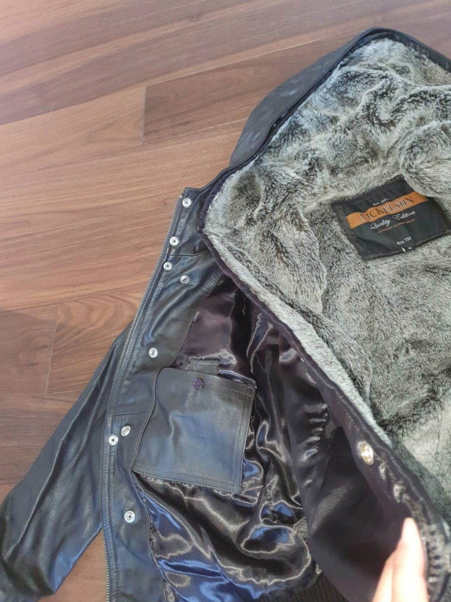 Giacche: Nickelson Leather / faux fur jacket - M – Usato da St-Sulpice VD venduto da juhdu 3