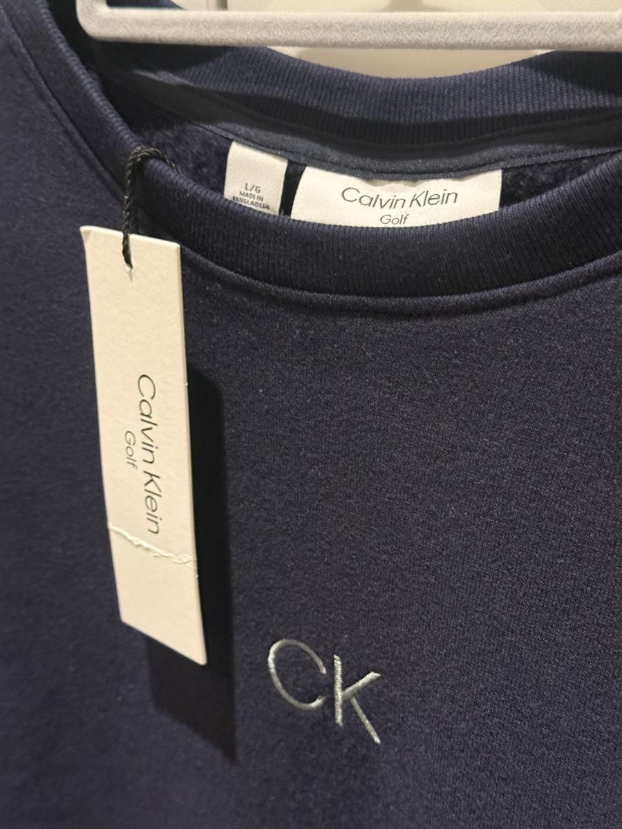 Calvin Klein Maglioni & Felpe: Calvin Klein Golf Pullover, Navy, Neu mit Etikett, Gr. L – Nuovo e nell'imballaggio originale da Birmenstorf AG venduto da Arian2007 5