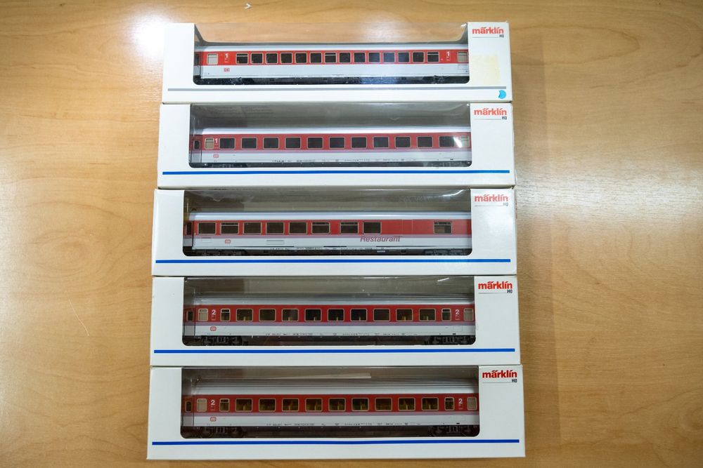 LOT JOUEF TGV Jouef Ho 5 Éléments, Wagon Voyageur Jouef Train