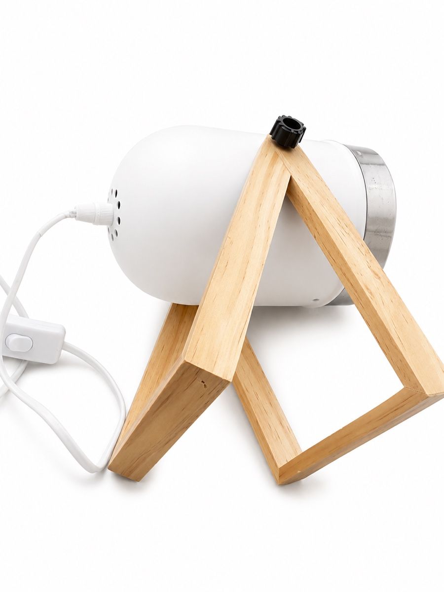 Lampade: Moderne Tischlampe mit Holzgestell & Metall – Nuovo (secondo la descrizione) da Aarberg venduto da LovelyThings_ 4