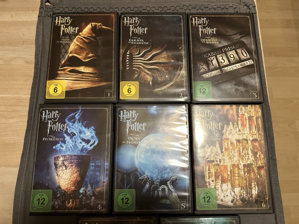 Tutti i DVDs: Harry Potter - Complete Collection DVD Box - 8 Filme – Nuovo (secondo la descrizione) da Bolligen venduto da Astrophysiker06 3