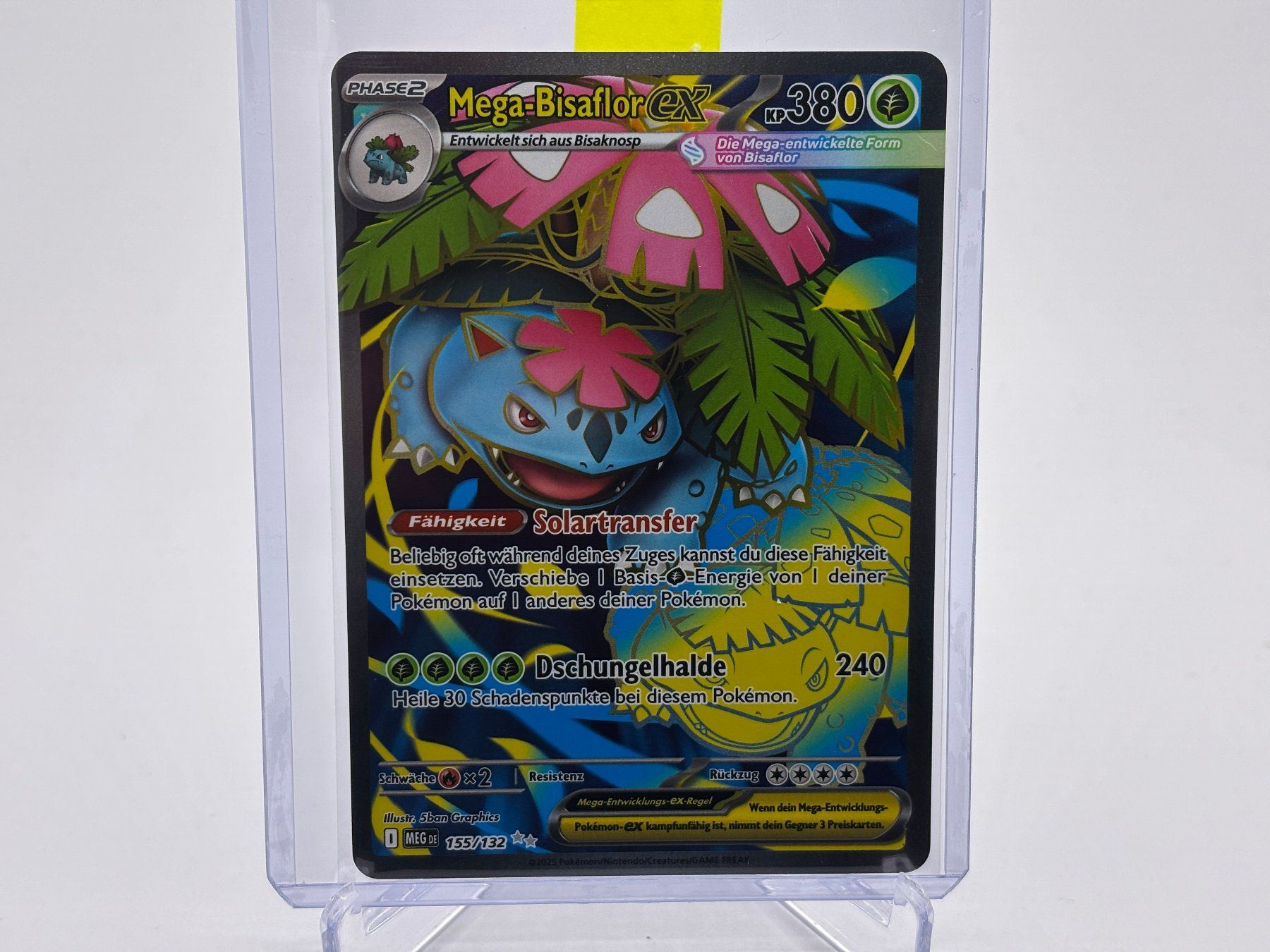 Pokémon Cartes à collectionner: Mega-Entwicklung - Mega Bisaflor ex  (MEG 155) - DE – Neuf (Voir description) à Allschwil par Bullach