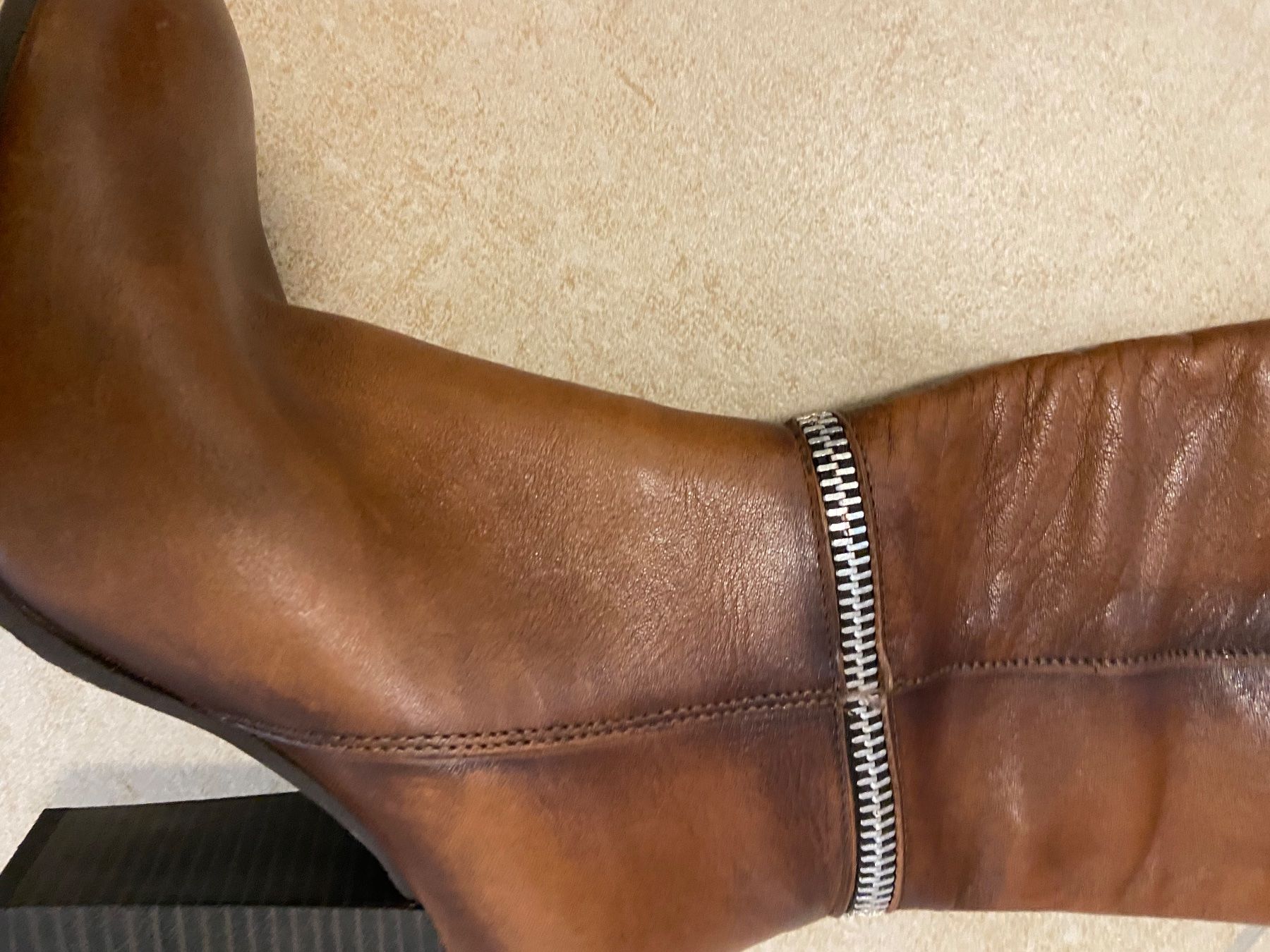 Damenschuhe: Lederstiefel Damen Grösse 39 – Gebraucht aus Dietlikon von nelden 3