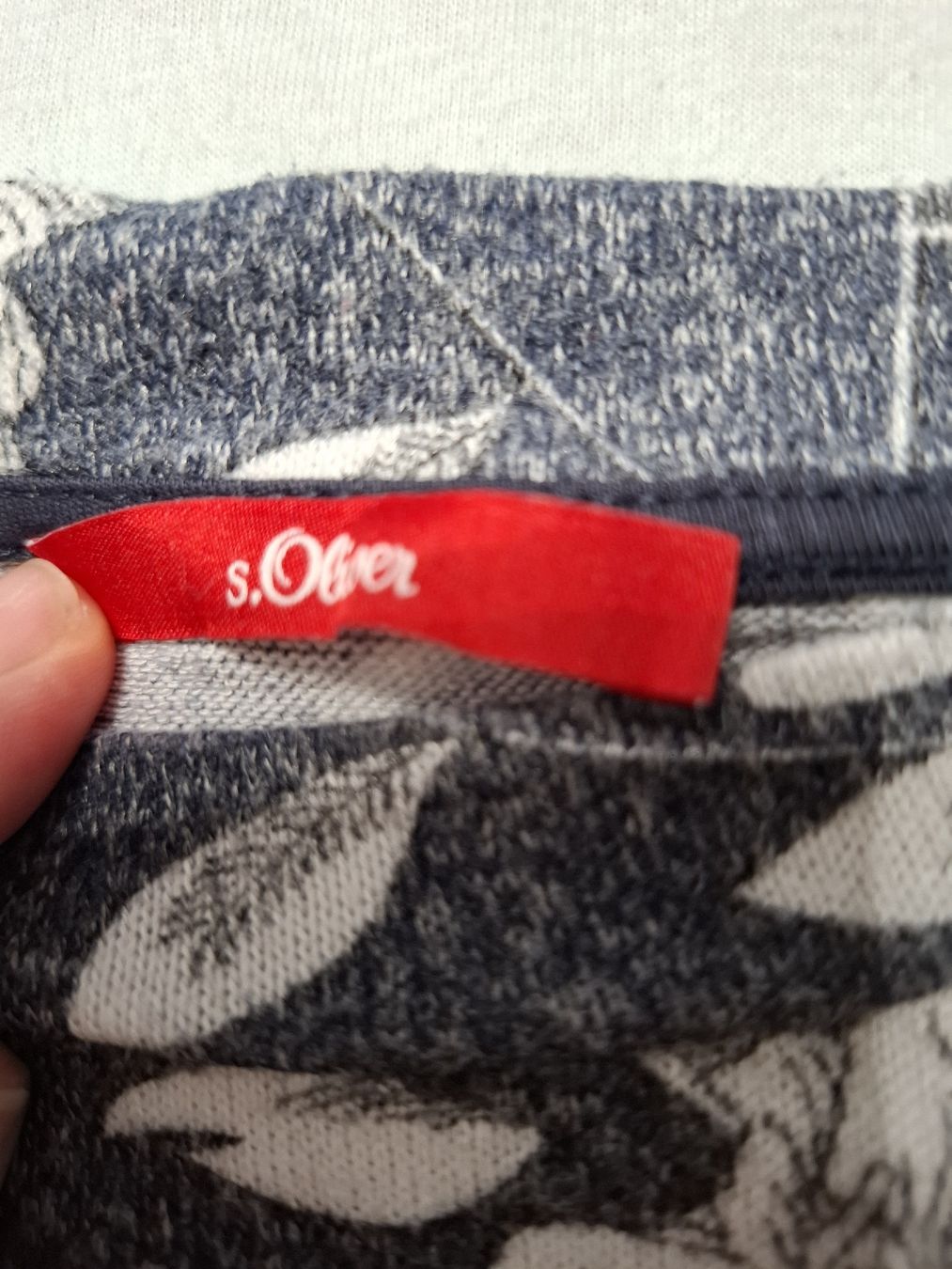 S.Oliver Maglioni & Felpe: Pullover Gr. 46, s.Oliver, blau-weiss, Feinstrick – Usato da Urtenen-Schönbühl venduto da nerdgirl 1