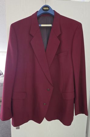 Blazer Herren XXL bordeaux