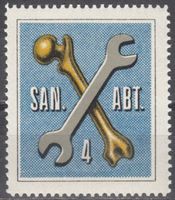Sanität Wi 34 postfrisch