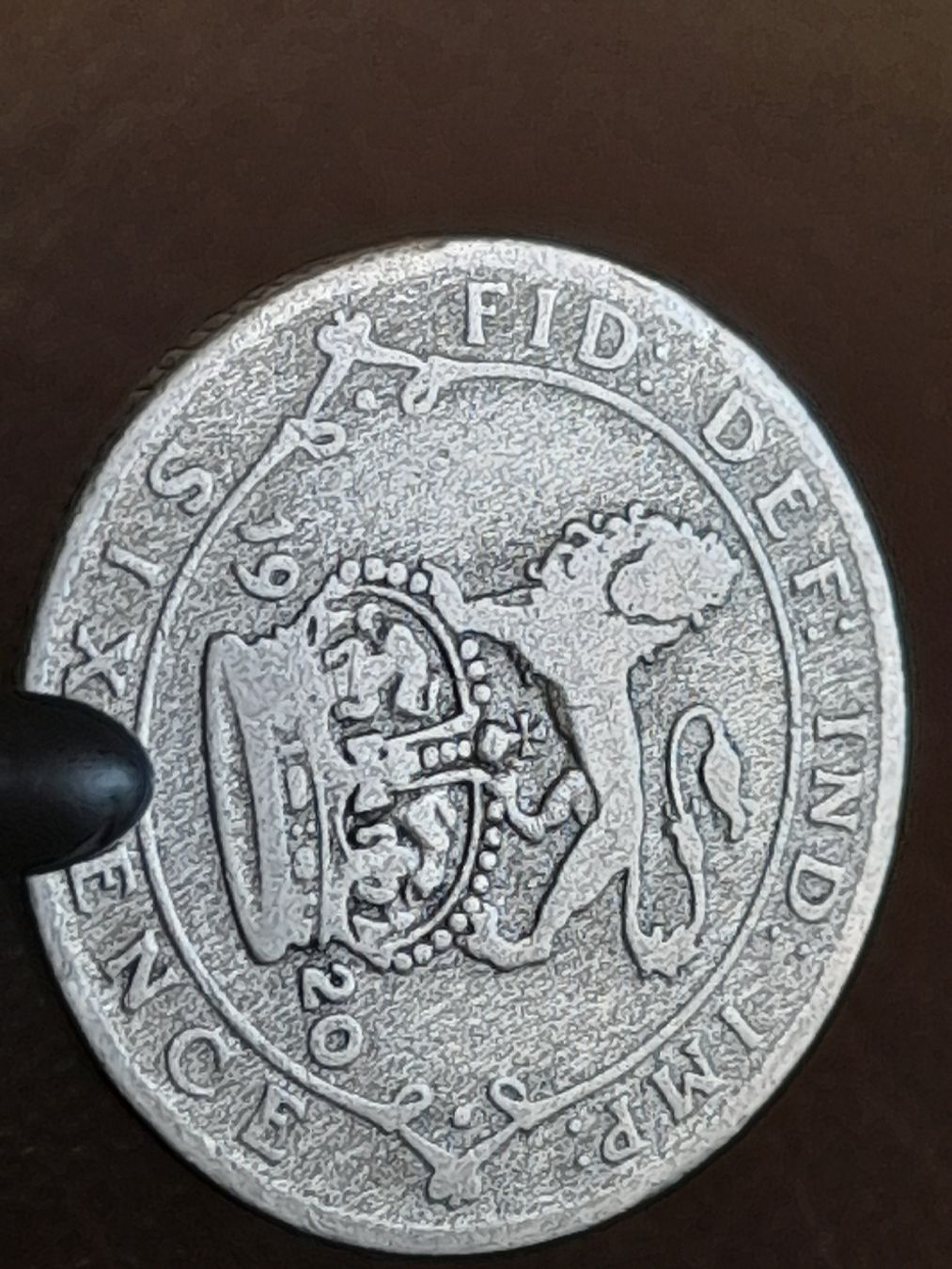 Tutti le monete: 6 Pence 1920 Großbritannien  – Usato da Basel venduto da Basel_20 2