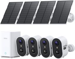 Überwachungskamera 2K Solar Akku 4er-Kit PIR