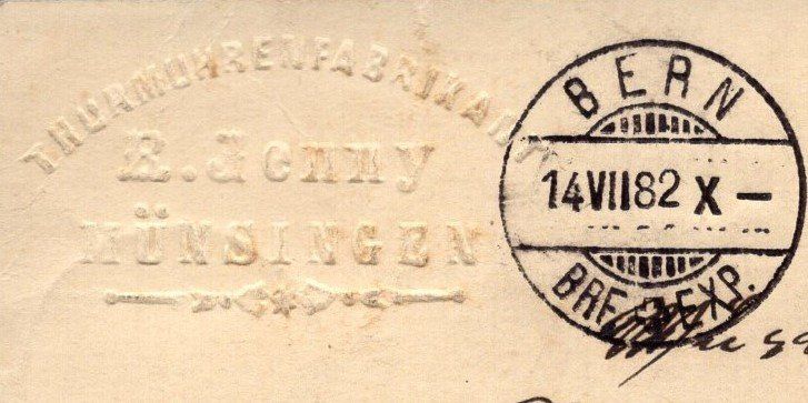 Tutti i francobolli: MÜNSINGEM 14.VI.82  Postkarte   Privater  EINDRUCK – Usato da Aarau venduto da kufi44 1