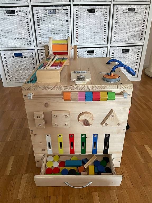 Giocattoli: Montessori Lernwürfel – Usato da Glattpark(Opfikon) venduto da TheaSeddig