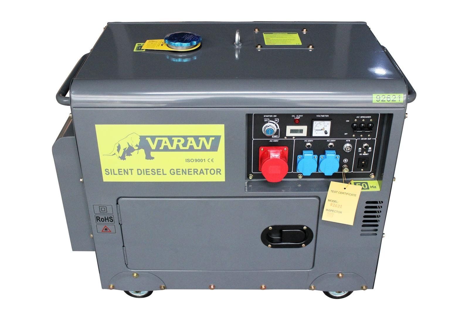 Stromgeneratoren: Leiser Diesel Generator 5.5kVA 400V/230V Stromaggregat – Neu und originalverpackt aus Winterthur von aredo 1