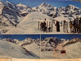 Ansichtskarte Piz Lagalb Berninagruppe 1957
