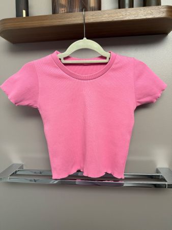 Zara Crop Top Pink Gr. S