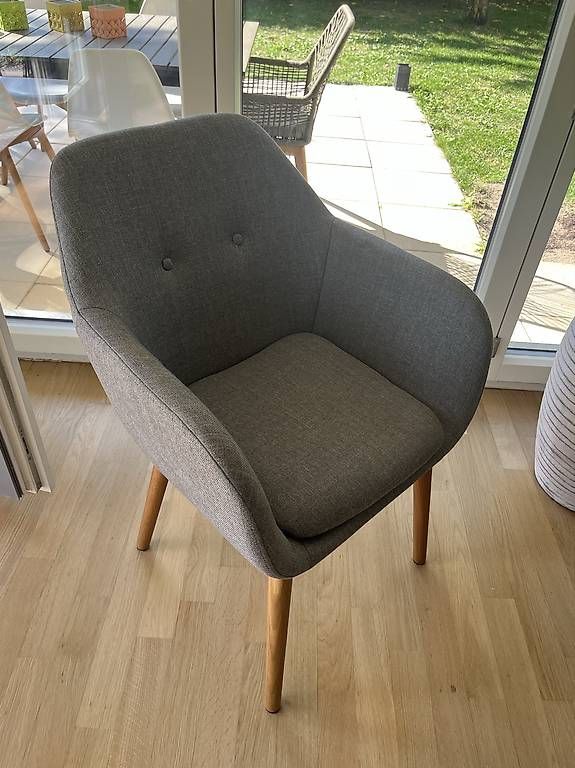 Stühle: Chaise grise – Gebraucht aus Mont-sur-Rolle von chrismaroquiniere 2