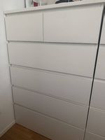 IKEA MALM Kommode Weiss 80x48x123 cm, 2 Stück verfügbar