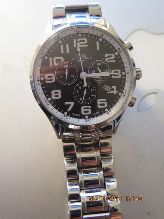 Christ Chronograph Batterie wechseln Kaufen auf Ricardo
