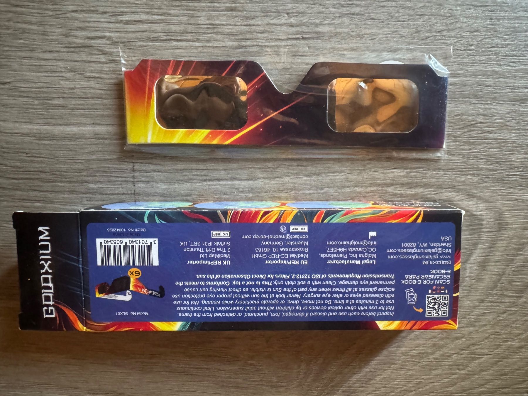 Occhiali & Lenti: Sonnenfinsternisbrille – Nuovo (secondo la descrizione) da Schüpfheim venduto da Vunok