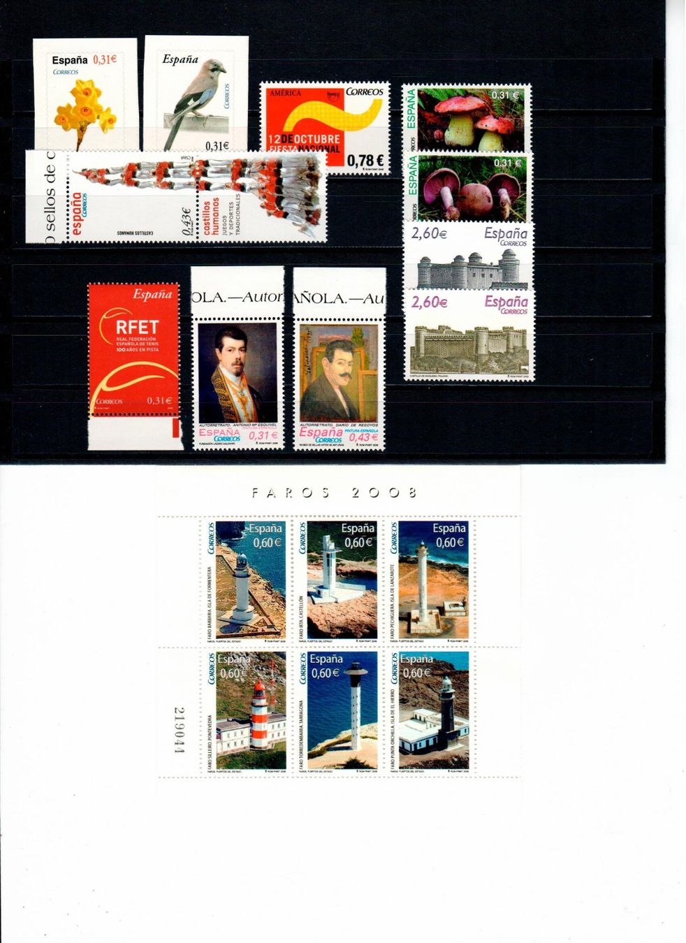 Alle Briefmarken: Spanien 2008 ** – Gebraucht aus Wolhusen von Curver9 2
